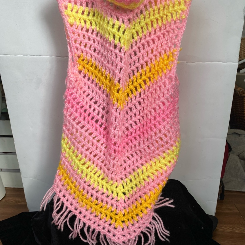 Pink and Yellow Crochet your